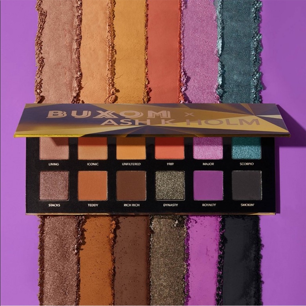 Buxom X Ash K Holm eyeshadow palette